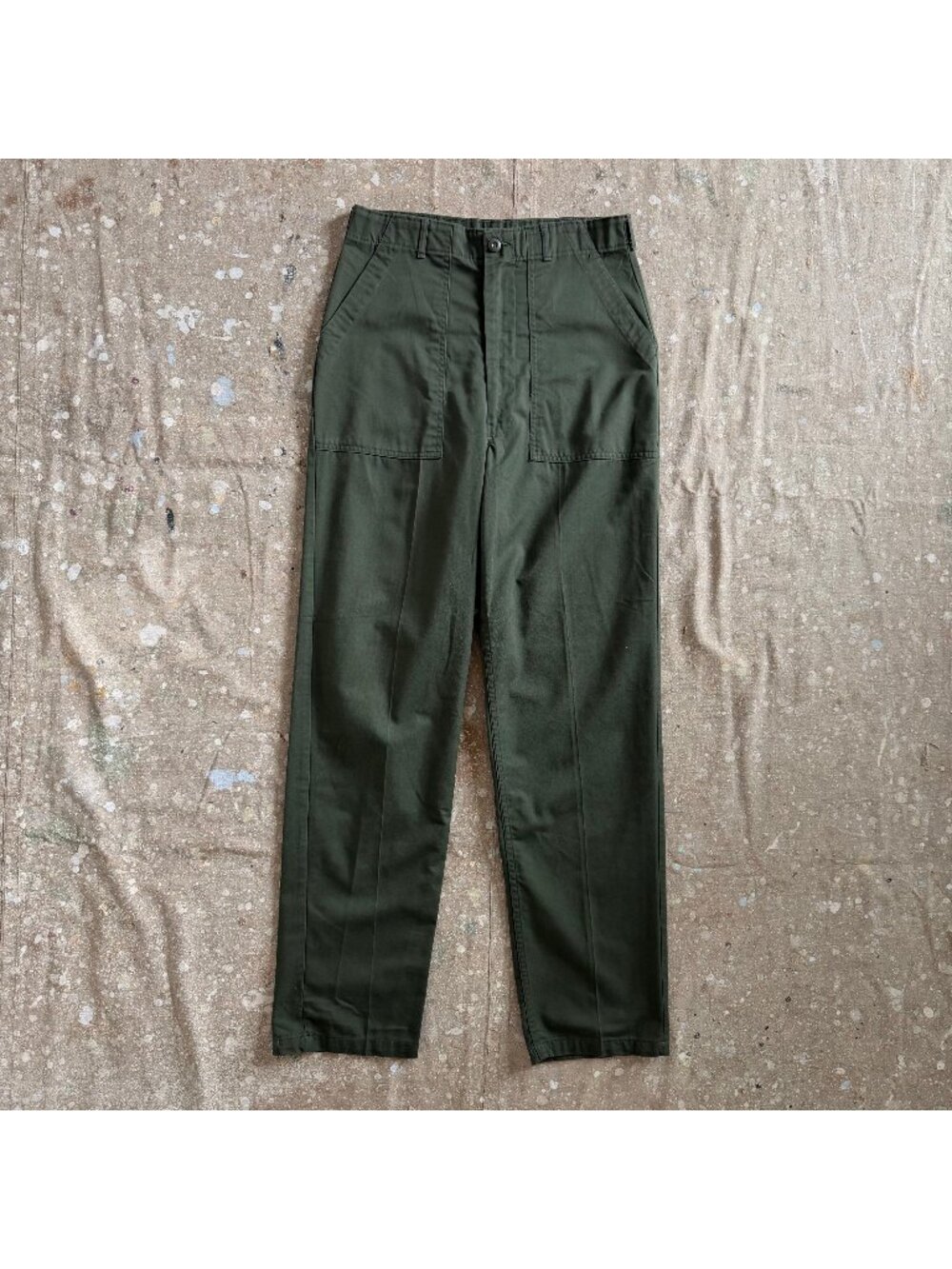 82' Military Fatigue Baker OG-507 Pants